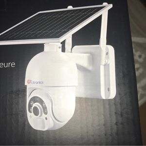 Full HD solar battery PTZ camera outdoor (Brand New in Box)